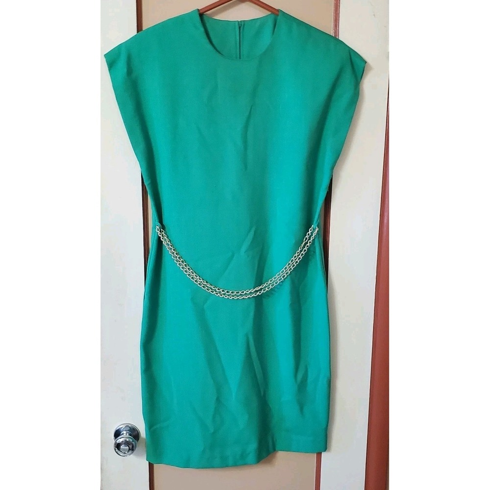 Jessica Howard Petite Women's 2 Piece Dress with Jacket Silver Size 6 - Picture 3 of 9